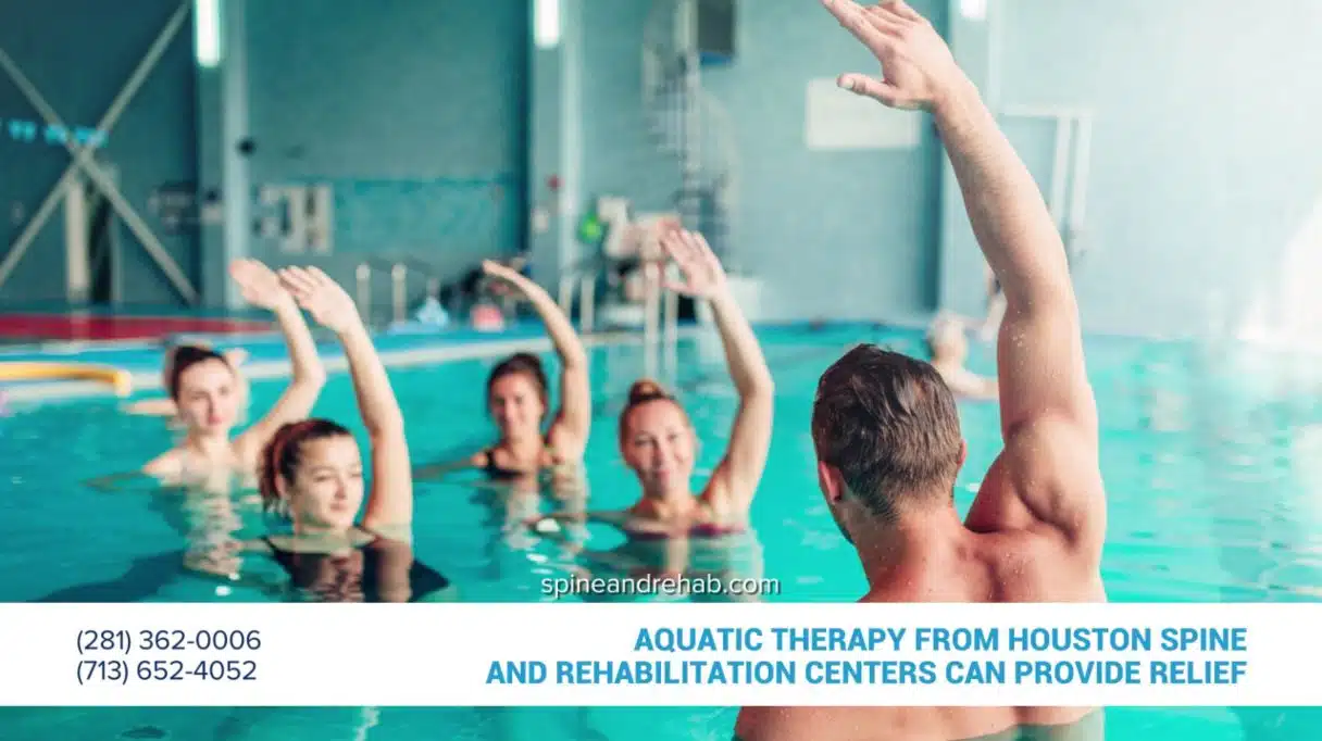 Houston Spine Rehab Aquatic Therapy Video poster image